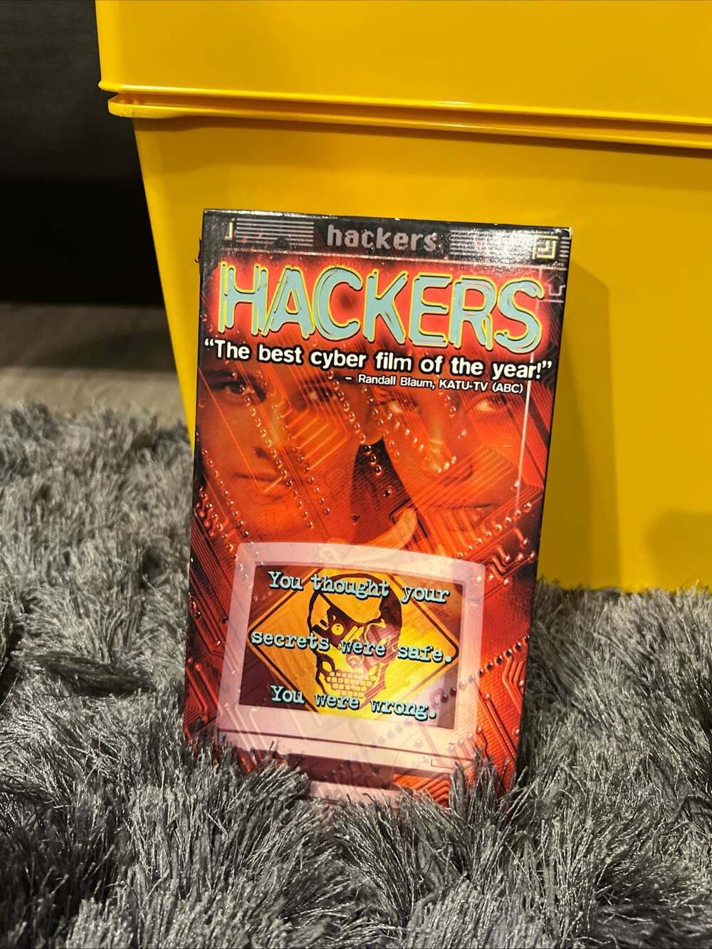 Hackers (VHS, 1996) Angelina Jolie Jonny Lee Miller TESTED